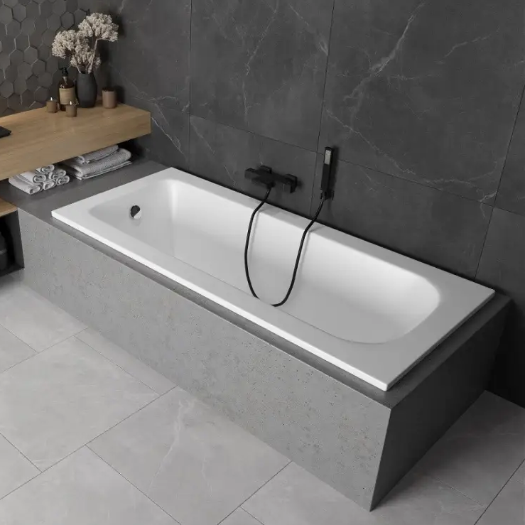 Rektangulære Badekar - Klassisk Komfort
