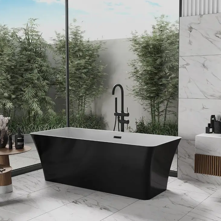 Frittstående Badekar – Eksklusiv Design & Spa-følelse