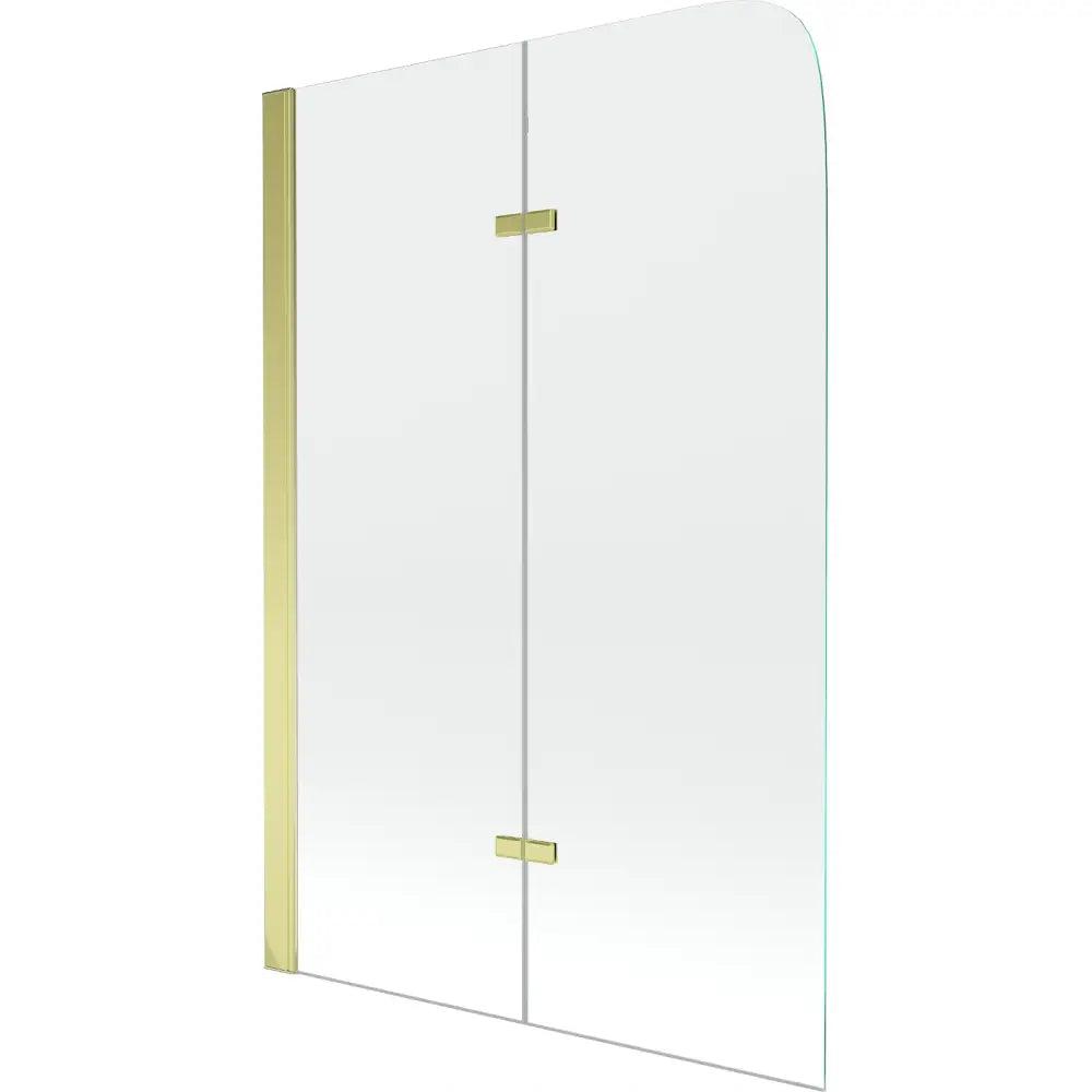 Badekarvegger Gull — Badekarvegg 80 cm x 140 cm 2-delt klart – Mexen | Gull