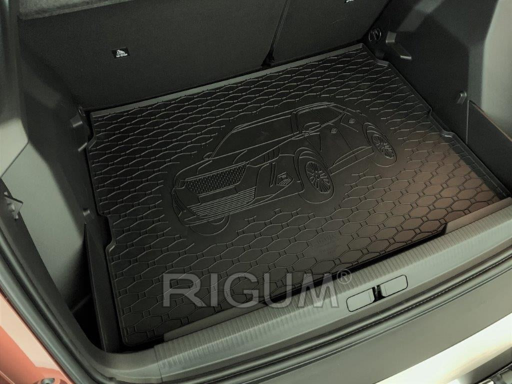 Rigum bagasjeromsmatte til Peugeot e-2008 – luktfrie gummi
