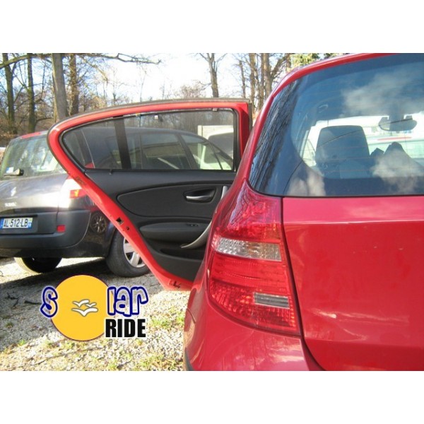 Solskjerm Bmw 1 (E87) (2004-2013) (2 stk) - sett bakfra