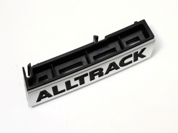 Emblem/logo til Vw Passat B7 (36) Alltrack Chrome / Black i krom og svart, original Volkswagen-del med perfekt passform