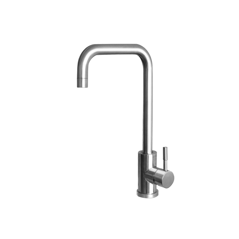 Vedo Inox I kjøkkenbatteri i Inox-finish med svingbar tut 8087/IN