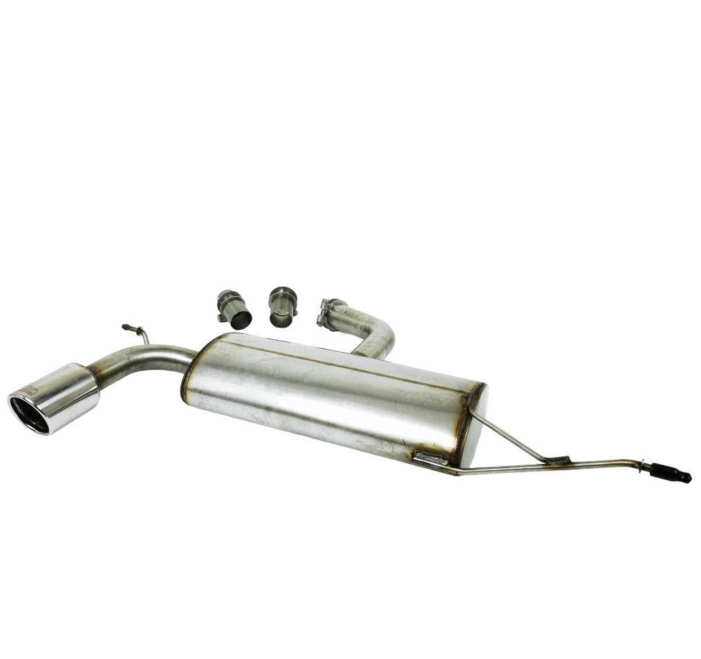 Sluttdemper Ulter Premium Audi A3 8P 1.4 TFSi i 304 rustfritt stål med polert N90RS endepipe Ø90mm