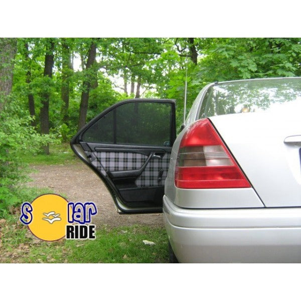 Solskjerm Mercedes C-Klasse (W202) Sedan (1993-2001) (2 stk) - sett forfra