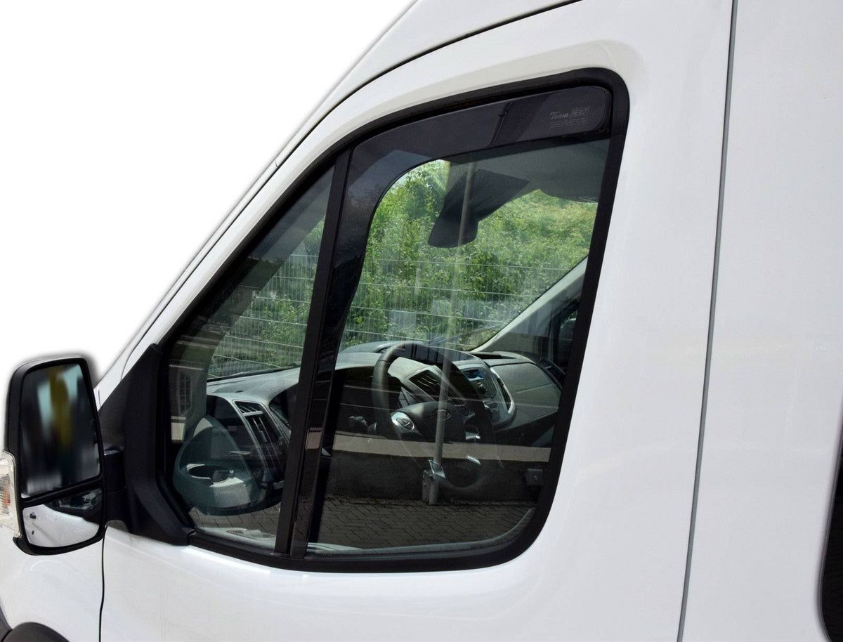 Heko vindavviser til Ford Transit – sort transparent
