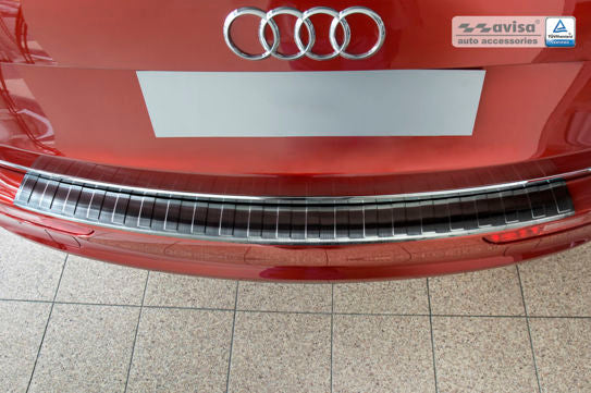 Bakfangerbeskytter Audi Q5 (2008-2016) – Rustfritt stål - nærbilde