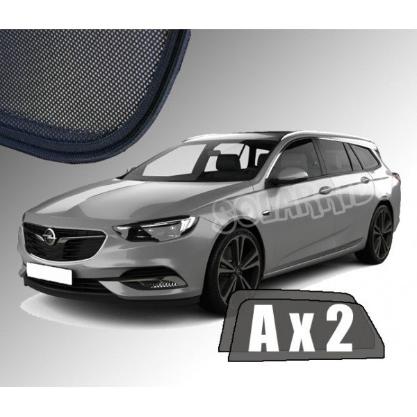 Sr solskjerm i akryl til Opel Insignia B Sports Tourer med enkel montering og vindavviser funksjon