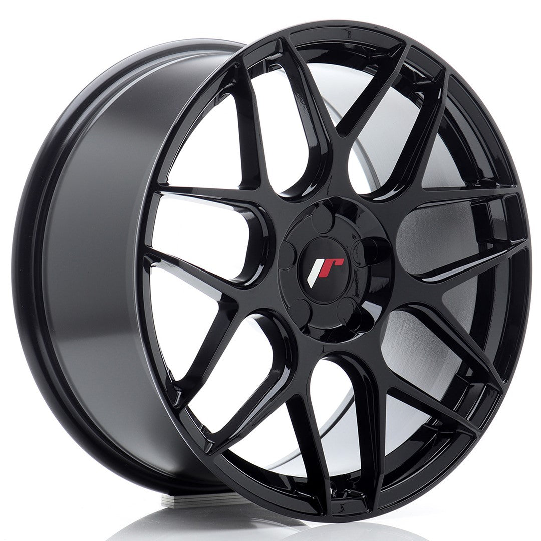 Felg JR Wheels JR18 18x8,5" Black – sett forfra