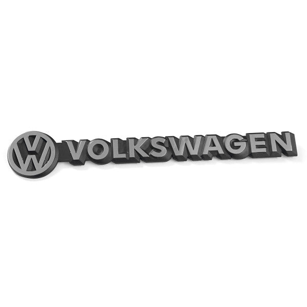 Emblem/logo til Vw LT1 / VW T3 1980 - 1992 i krom og Satin Black, perfekt passform og original Volkswagen-del