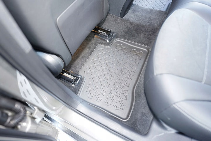 Gulvmatter Isuzu D-Max III (2019-) – TPE antiskli luktfrie gummi - sett bakfra