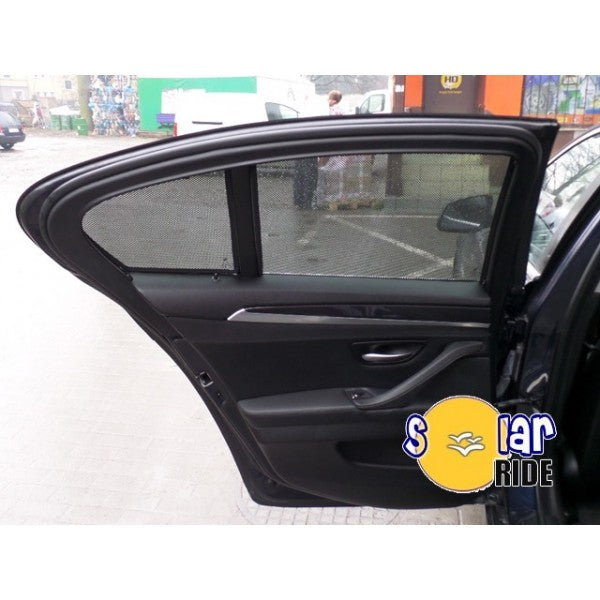 Solskjerm Bmw 5 (F10) Sedan (2010-2017) (4 stk) - sett forfra