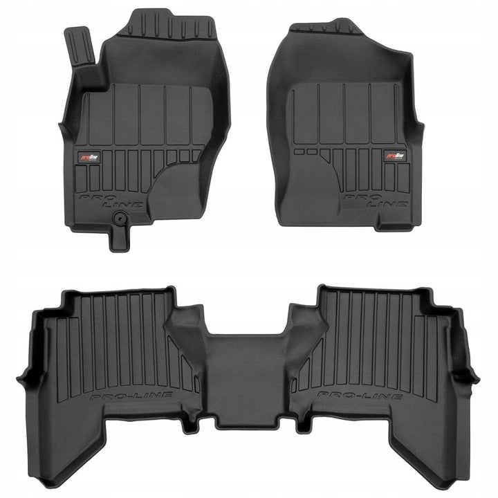 Frogum 3D Premium TPE-gulvmatter til Nissan Pathfinder III (R51) 2004–2014 – vanntette allværsmatter med 60 mm oppkant