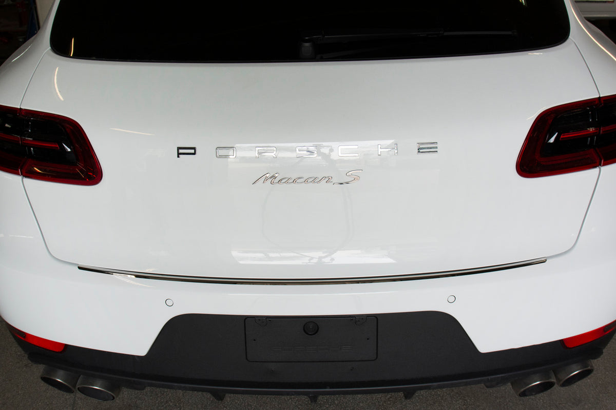 Bakfangerbeskytter Porsche Macan I (95B) (2014-2024) – rustfritt stål - detaljer