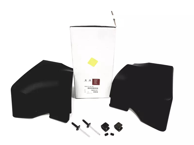Peugeot Psa Group skvettlapp til Peugeot 508 I – svart gummi/plast