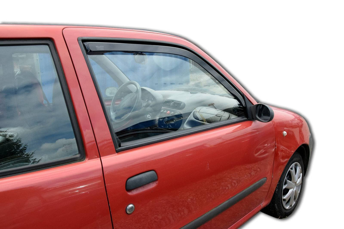 Vindavviser Fiat SEICENTO 3-dørs 1998→ / 600 sett 2 stk. – PMMA Plexi - detaljer