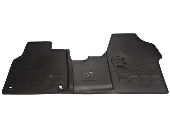 Genuine PSA OEM TPE gummimatter til Citroën Jumpy III (2016–) – svart sett med 2, kanthøyde 10 mm