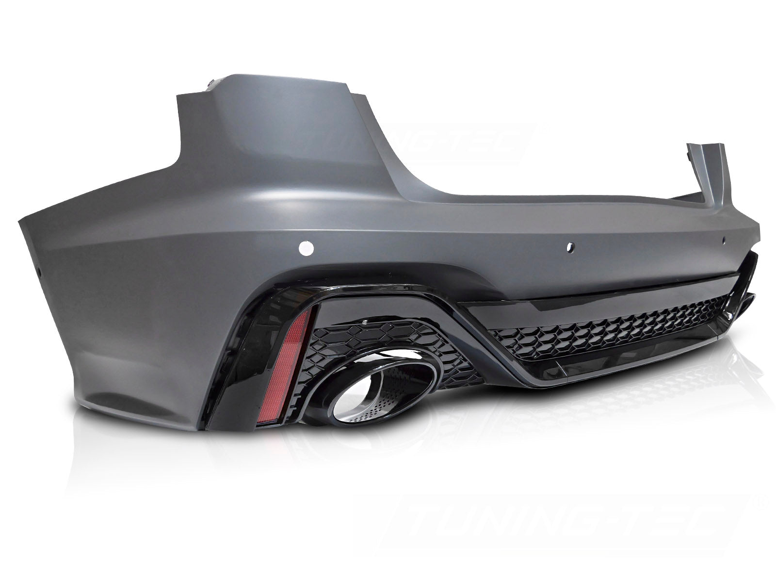 Støtfanger Audi A6 C8 2018–2022 Bak, PDC, sportstil, blank diffusor - ZTAU16