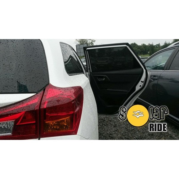 Solskjerm Toyota Auris (STV) II (2012-2019) (6 stk) - sett bakfra