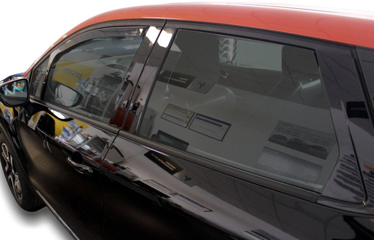 Vindavviser Renault CAPTUR 5-dørs 2013→ sett 2 stk. – PMMA Plexi - detaljer