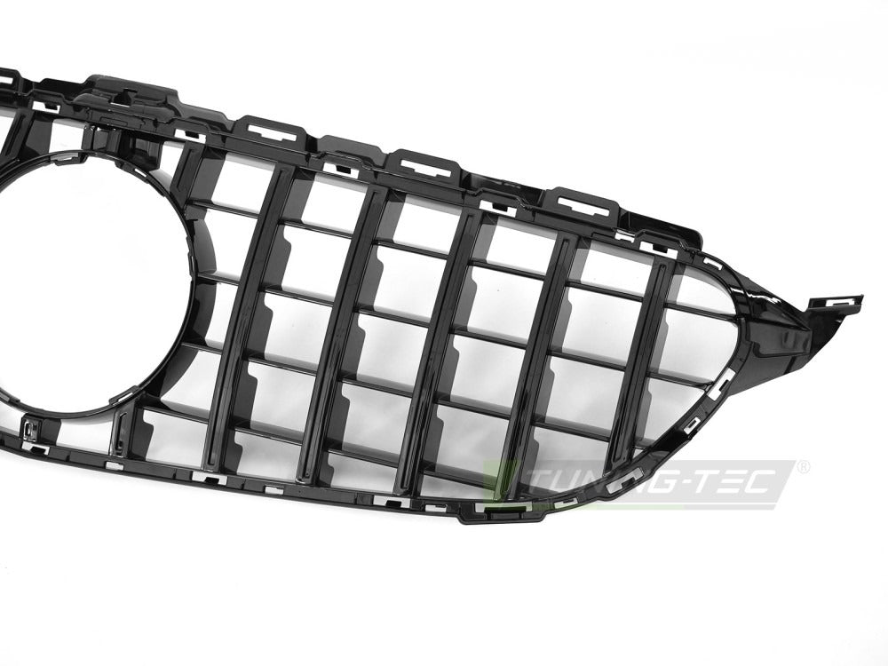 Grill Mercedes C-Klasse W205 14-21 sett fra siden, struktur synlig.