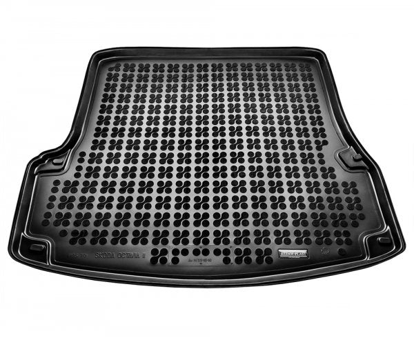 Rezaw-Plast bagasjeromsmatte til Skoda Octavia II Liftback – TPE-gummi