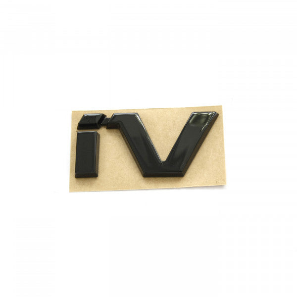 Emblem/logo til Skoda Octavia iV Black Glossy i svart blank utførelse for bakluke