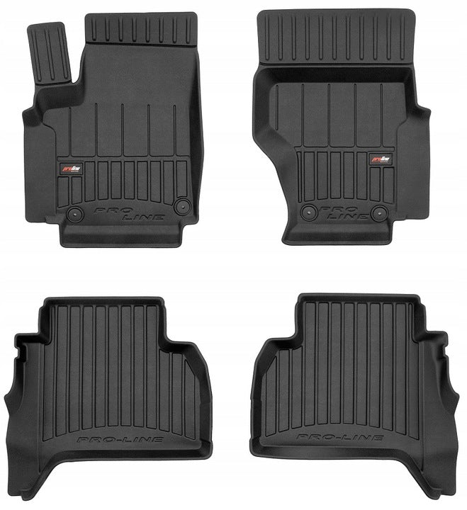 Frogum 3D Premium gulvmatter til VW Amarok I (2009-2020) – svart TPE med 60 mm kant, sett med 4 matter