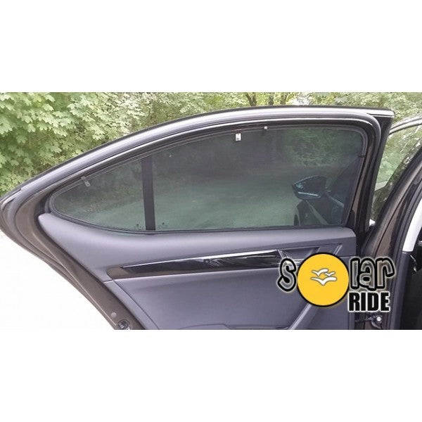 Solskjerm Skoda Superb Liftback III (2015-2019) (2 stk) - sett bakfra