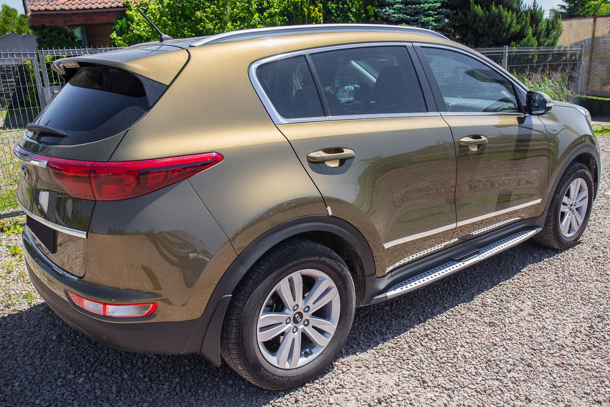 Stigtrinn Kia Sportage Ventshield (2016-) - sett forfra