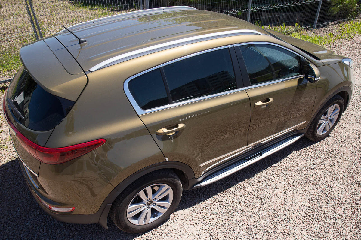 Stigtrinn Kia Sportage Ventshield (2016-) - sett bakfra