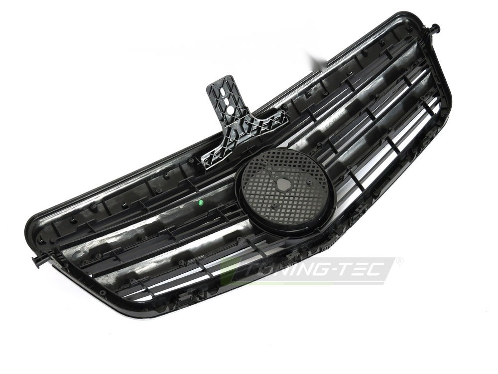 Grill Mercedes E-Klasse W212/S212 09-13 sort/krom med festedetaljer.