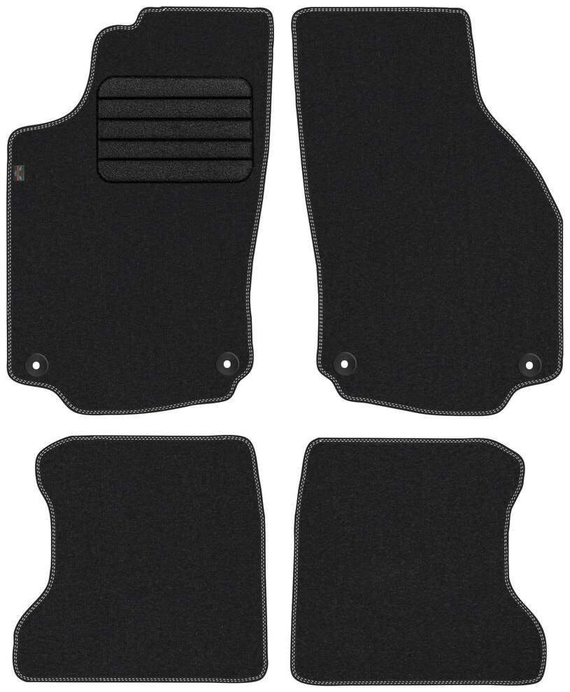 Unknown stoffmatter til Opel Combo C – premium velour tekstil