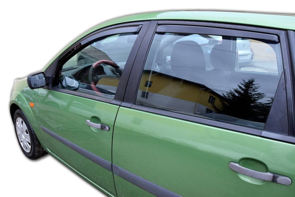 Vindavviser Ford Fiesta Mk5 (2002-2008) – PMMA Plexi - detaljer