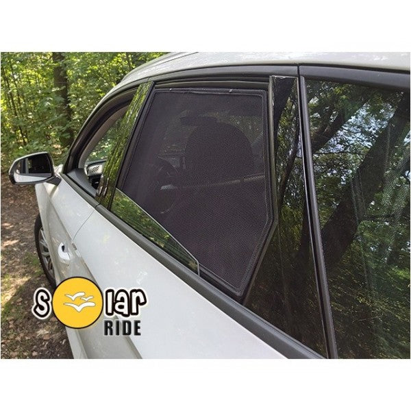 Solskjerm Audi Q5 FY montert innvendig, svart netting