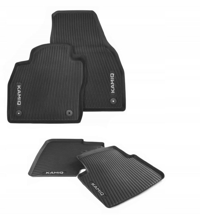 VAG OEM gulvmatter til Skoda Kamiq – TPE Gummi