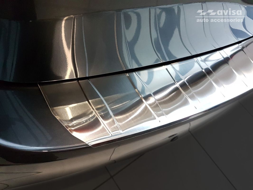 Avisa bakfangerbeskytter til Mazda 6 III (GJ/GL) Stasjonsvogn – krom børstet overflate