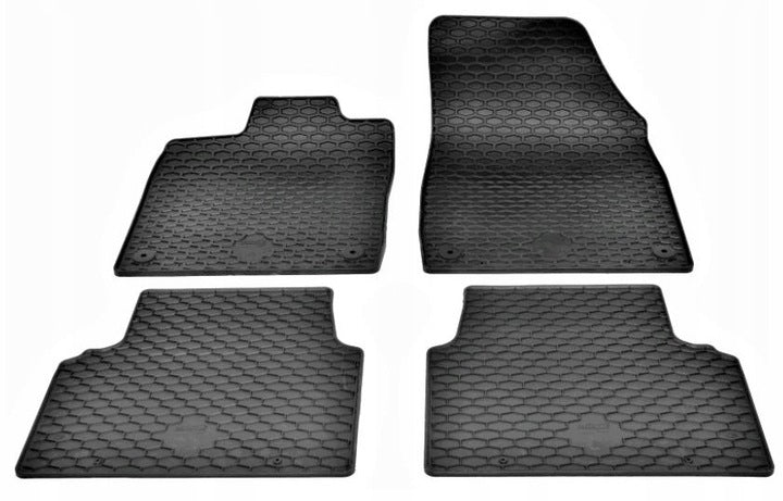 DomLine gummimatter til VW ID.3 (2019–) – luktfrie, vanntette og sklisikre med 10 mm kant