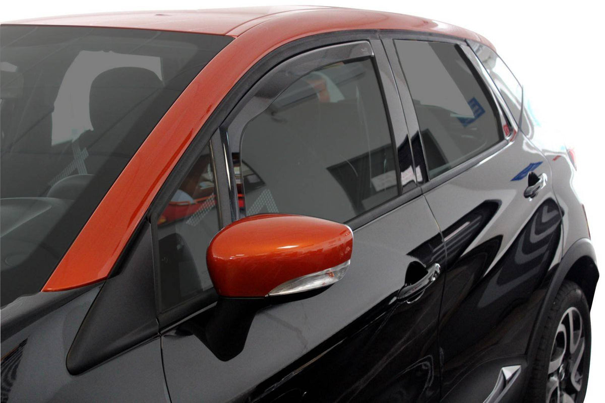 Heko vindavviser til Renault CAPTUR 5-dørs 2013→ sett 2 stk. – røykfarget