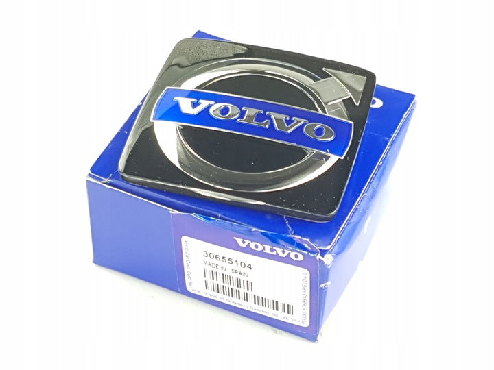 Emblem/logo til Volvo C30 S40 V50 C70 S80 V70 XC90 montert på frontgrill, OE Genuine Volvo kvalitet