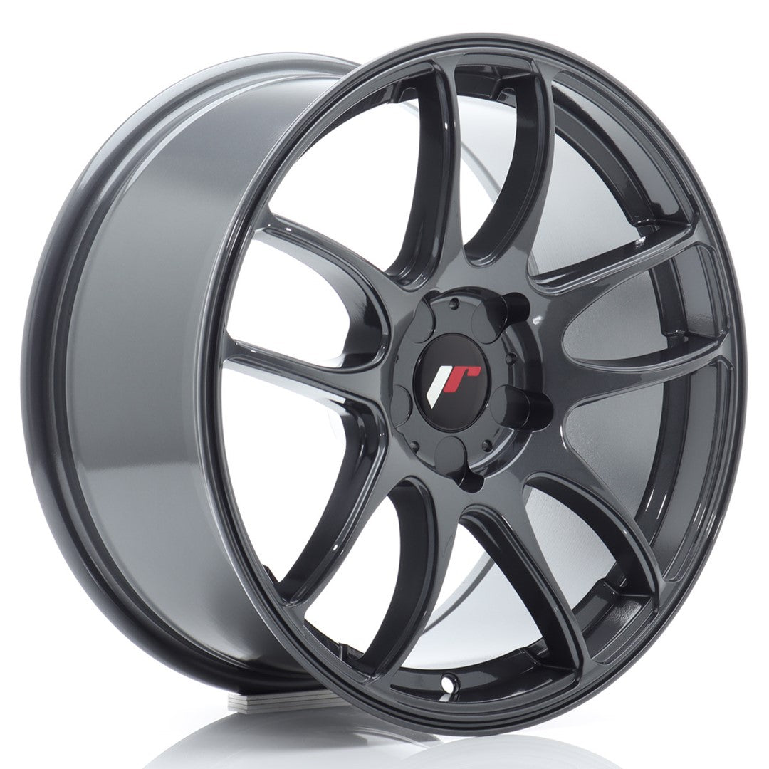 Felg JR Wheels JR29 17x8" Hyper Gray – sett forfra