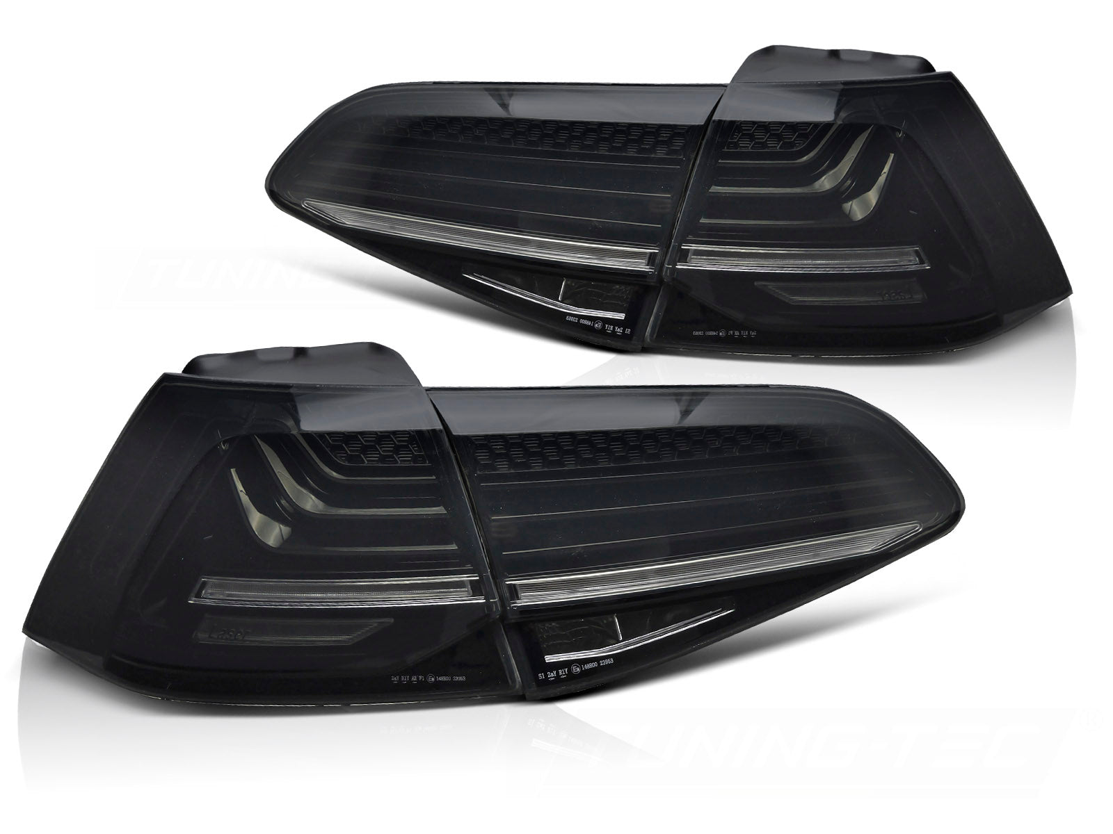 Baklykter Volkswagen Golf 7 2013–2019 røyk, LED, dynamisk blink – LDVWW7
