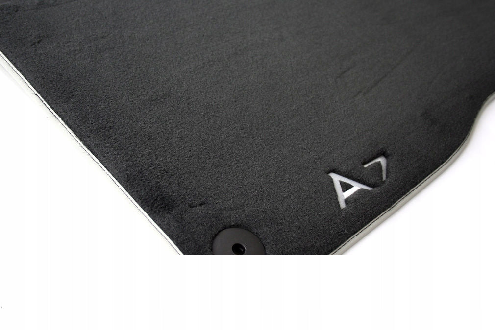 VAG OEM stoffmatter til Audi A7 Sportback 4G – svart farge