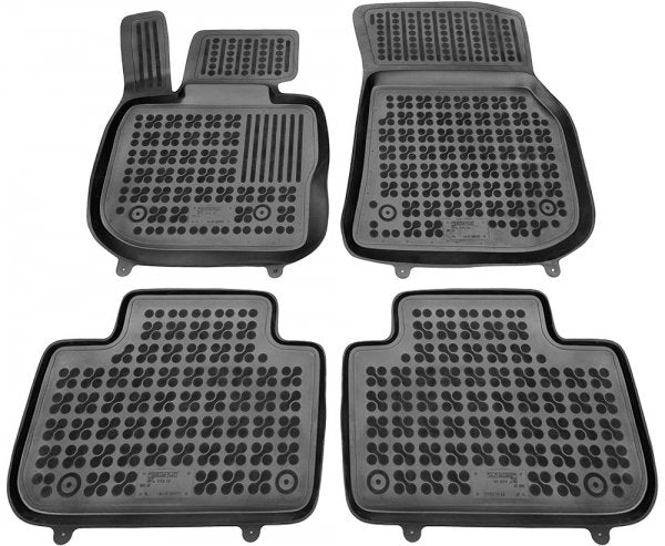 Rezaw-Plast gulvmatter til Bmw X3 (G01) / X4 (G02) / X3 M (F97) / iX3 (G08/G08 BEV) – gummi
