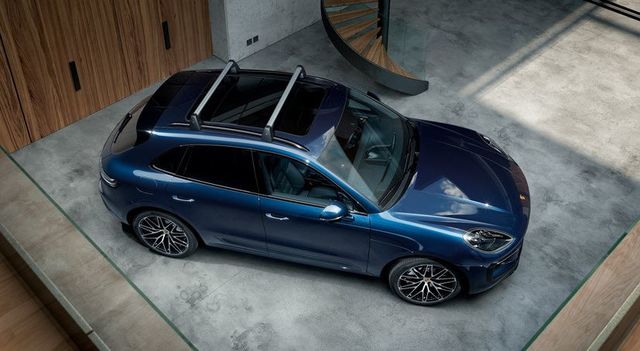 Takstativ OEM til Porsche Macan I (95B) 2014-2024 i aluminium med flushrails montering