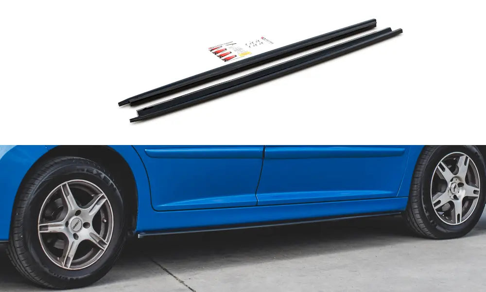 Side Skirts Diffusers Peugeot 207 Sport | Nomax.no🥇