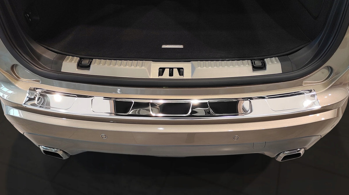 Avisa bakfangerbeskytter til Ford Edge II Facelift – sølv Silver Mirror