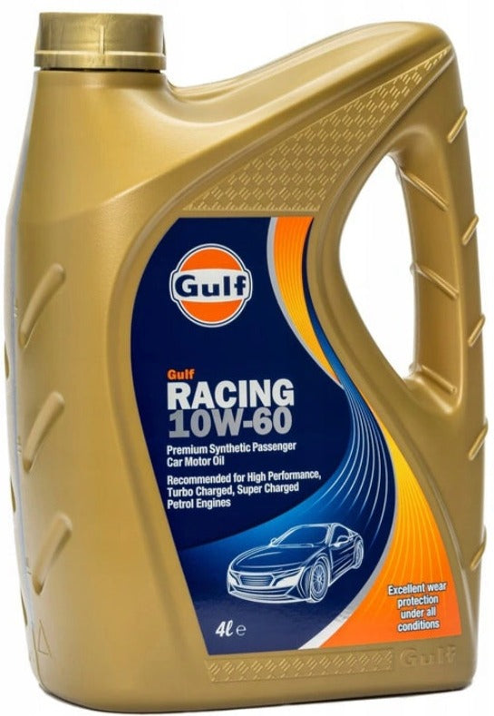 10W60 Gulf Racing 4L