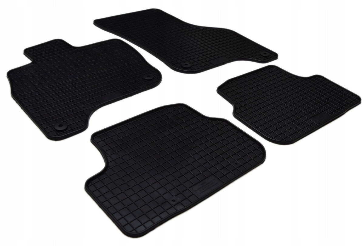 Gulvmatter Vw e-Golf (2014-2021) – Gummi - sett bakfra
