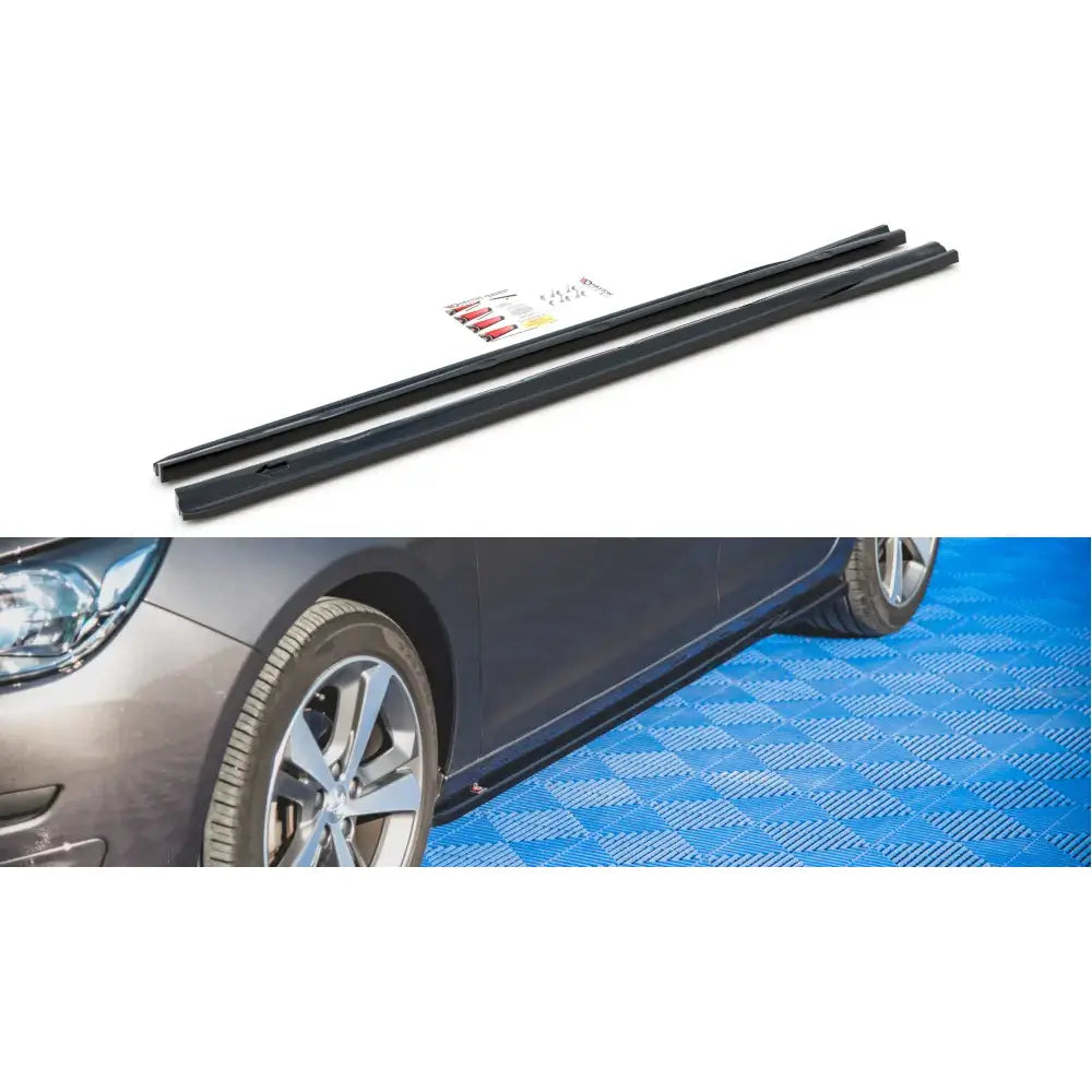 Side Skirts Diffusers Peugeot 308 Mk2 Facelift | Nomax.no🥇